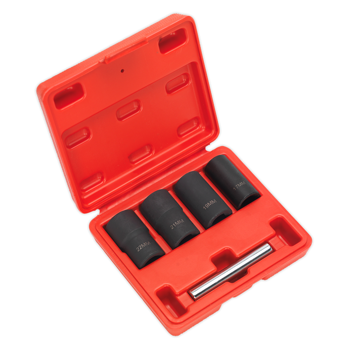 Locking Wheel Nut Removal Set 1/2"Sq Drive 5pc | SX201