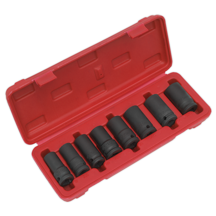 Locking Wheel Nut Removal Set 1/2"Sq Drive 8pc | SX202