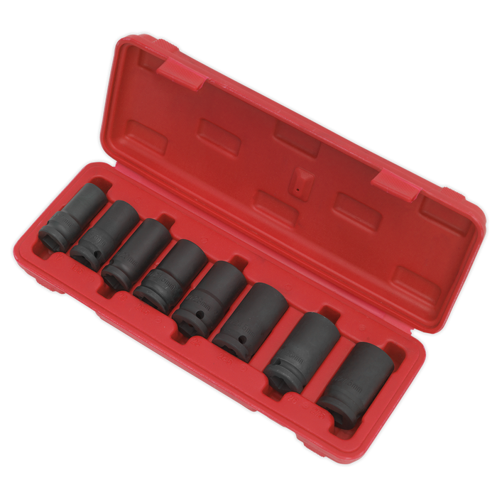 Locking Wheel Nut Removal Set 1/2"Sq Drive 8pc | SX202