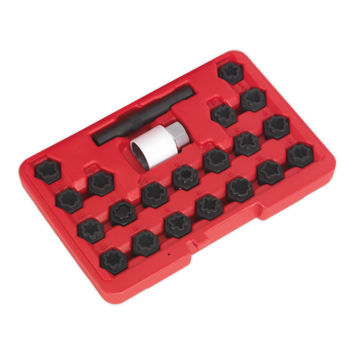 Locking Wheel Nut Key Set for Audi 22pc | SX206