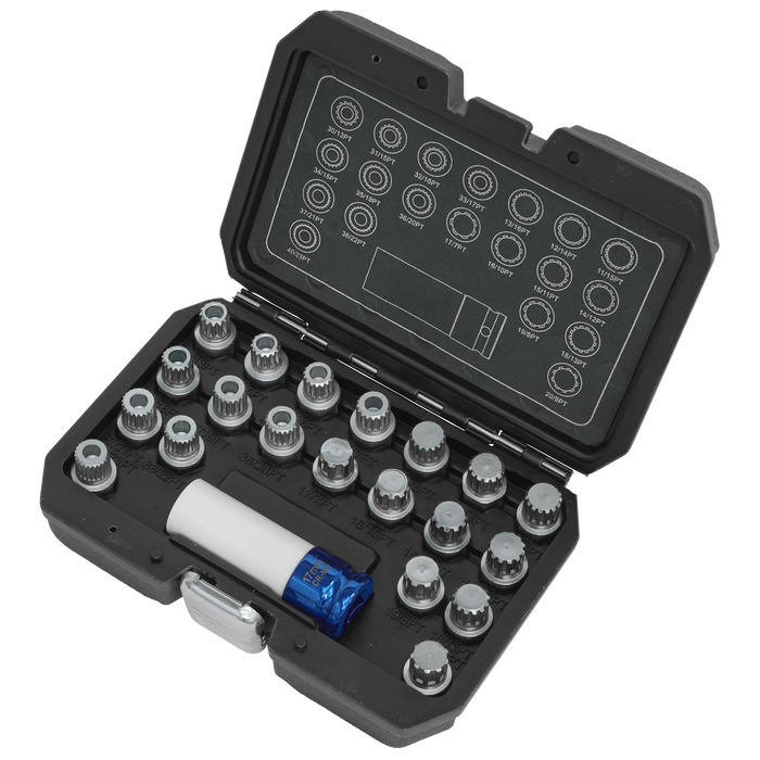 Locking Wheel Nut Key Set for BMW & Mini 21pc | SX209