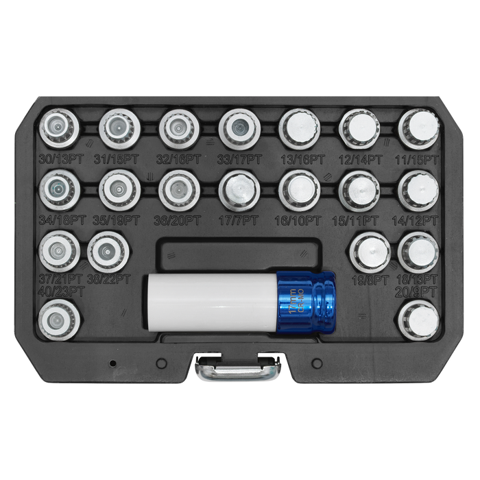 Locking Wheel Nut Key Set for BMW & Mini 21pc | SX209