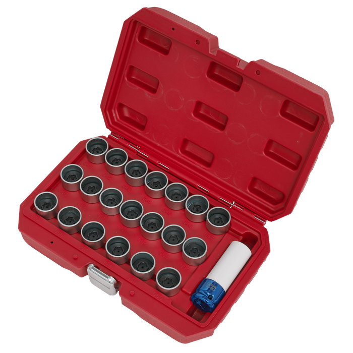 Locking Wheel Nut Key Set for BMW 21pc | SX217