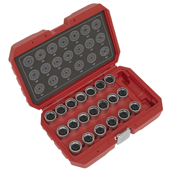 Locking Wheel Nut Key Set for VAG 20pc | SX219