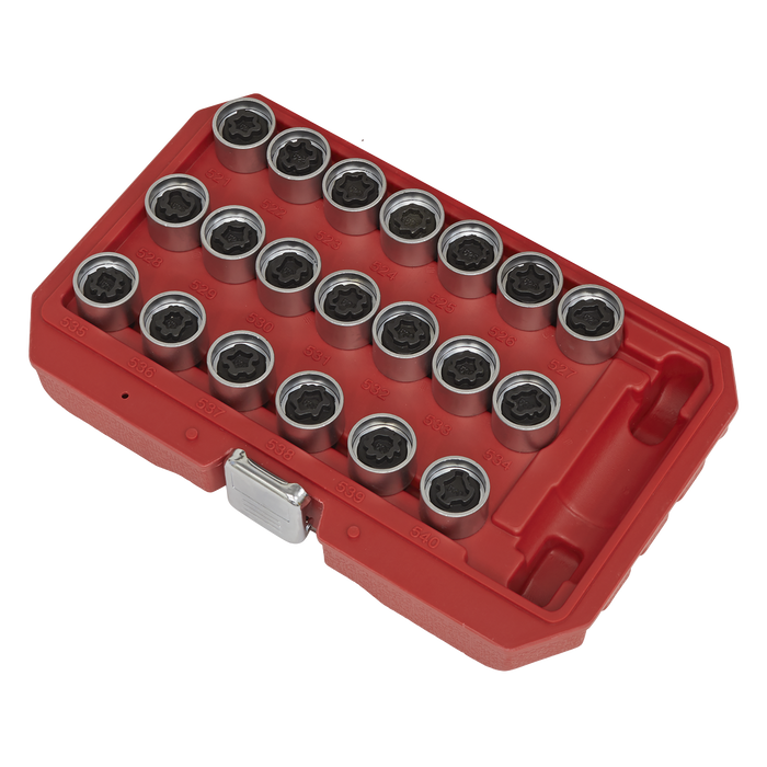 Locking Wheel Nut Key Set for VAG 20pc | SX219