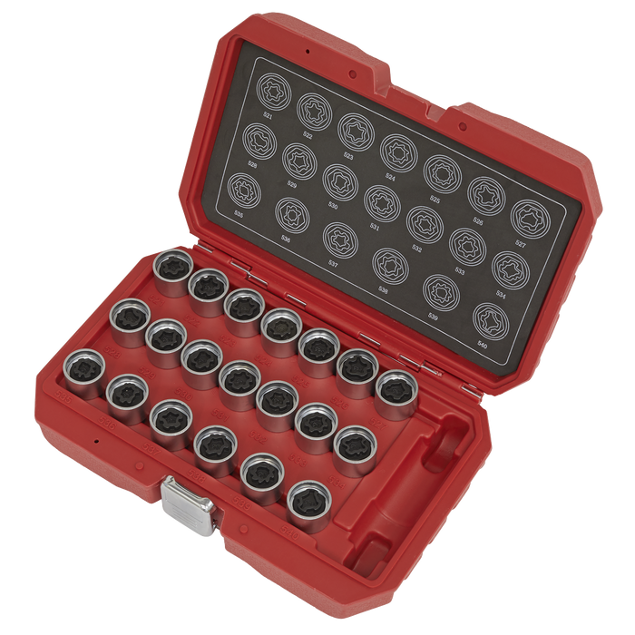 Locking Wheel Nut Key Set for VAG 20pc | SX219