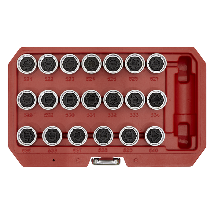 Locking Wheel Nut Key Set for VAG 20pc | SX219