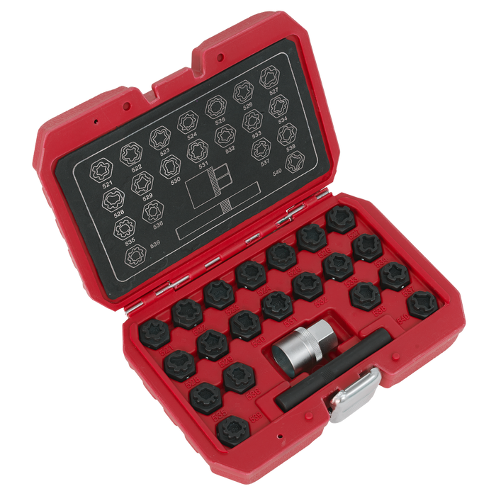 Locking Wheel Nut Key Set for VAG 22pc | SX220