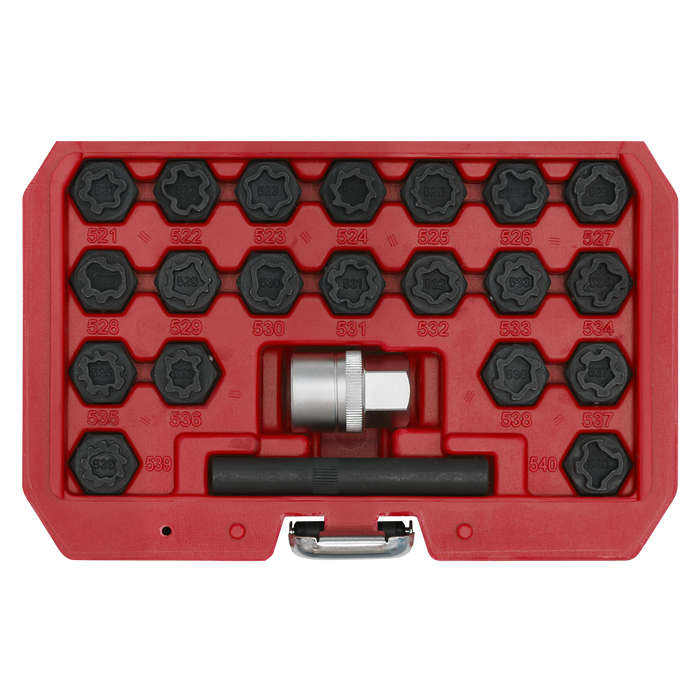 Locking Wheel Nut Key Set for VAG 22pc | SX220