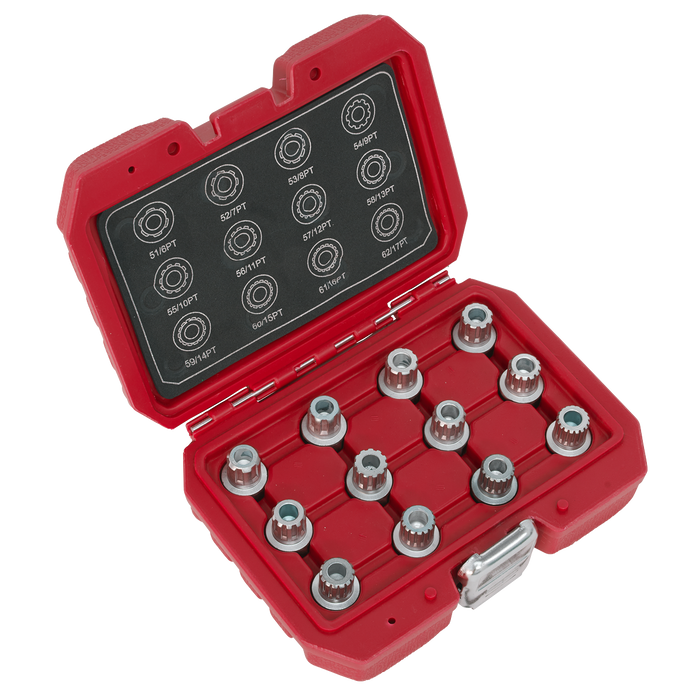 Locking Wheel Nut Key Set for VW 12pc | SX224