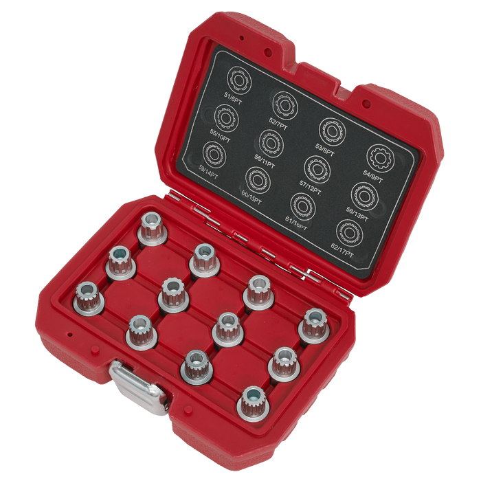 Locking Wheel Nut Key Set for VW 12pc | SX224