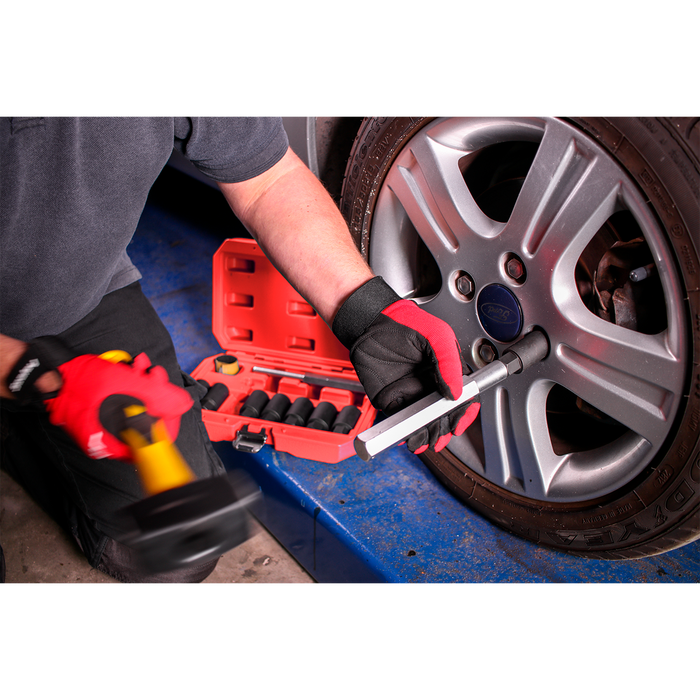 Locking Wheel Nut Removal Set 10pc | SX272