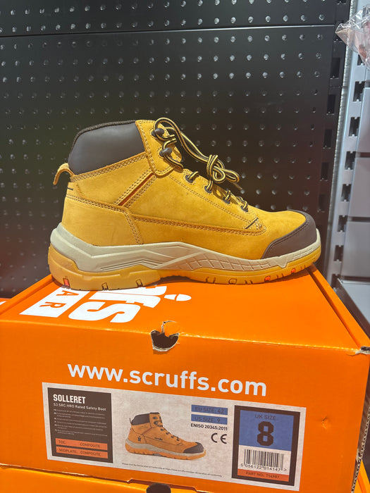 Scruffs Solleret Safety Boots Tan | T5498