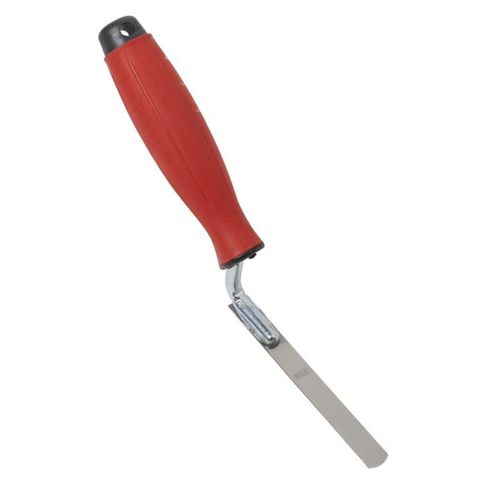 Stainless Steel Edging Trowel with Rubber Handle 12mm | T0309