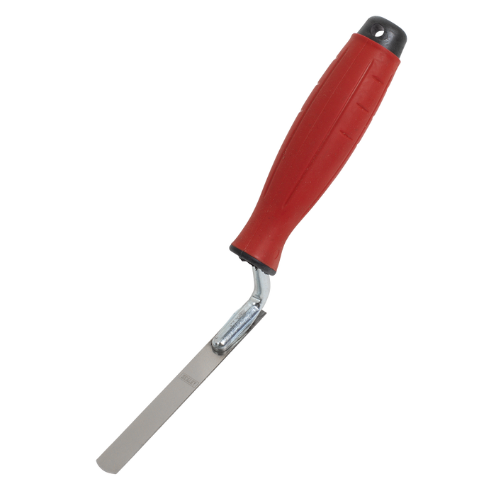 Stainless Steel Edging Trowel with Rubber Handle 12mm | T0309