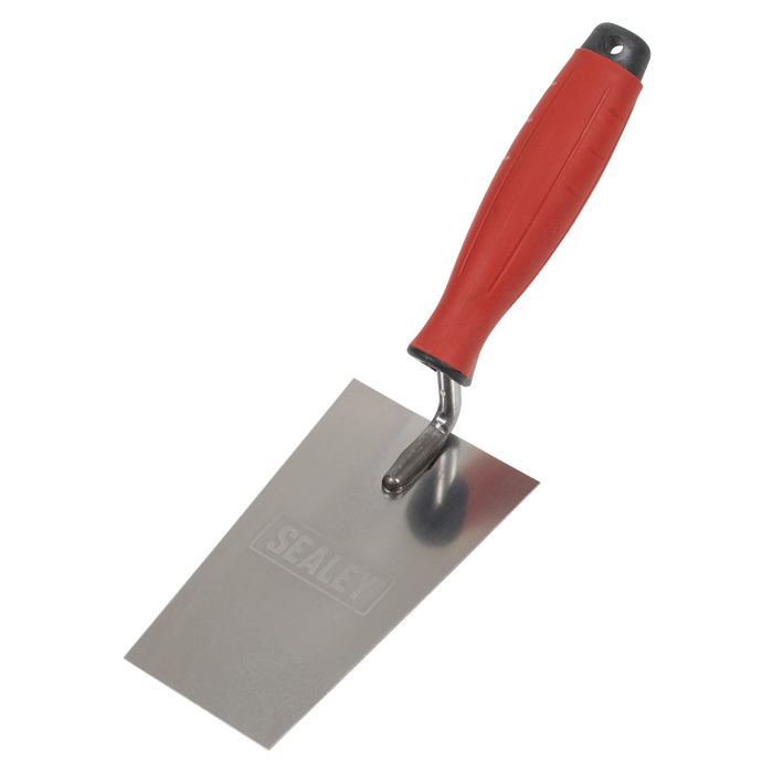 Stainless Steel Filler Trowel with Rubber Handle 140mm | T1208