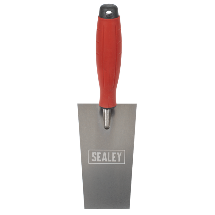 Stainless Steel Filler Trowel with Rubber Handle 140mm | T1208