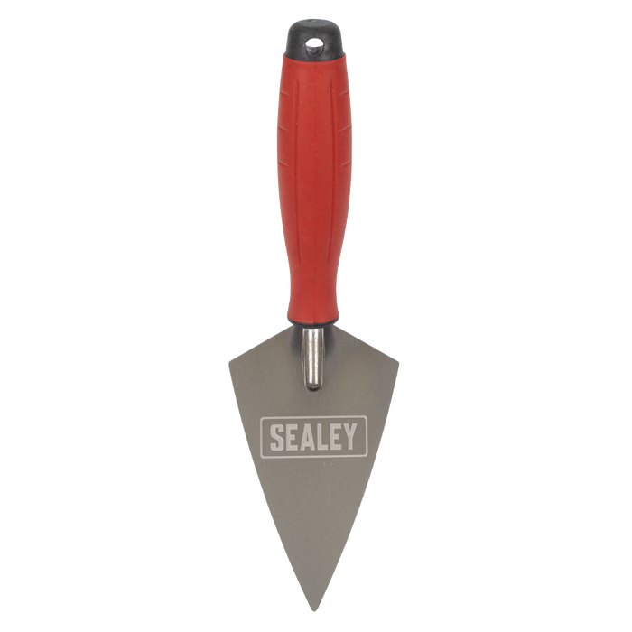 Stainless Steel Sharp Pointing Trowel with Rubber Handle 140mm | T1222