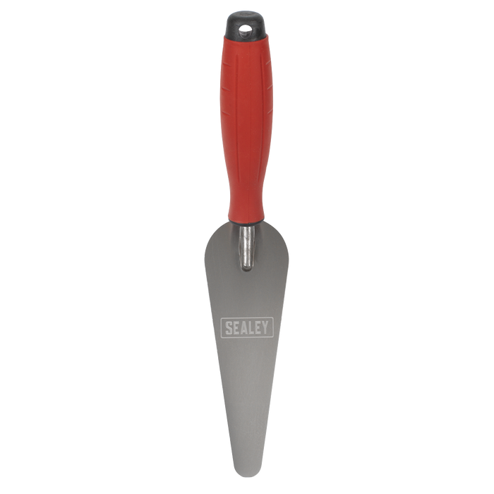 Stainless Steel Narrow Gauging Trowel with Rubber Handle 160mm | T1225