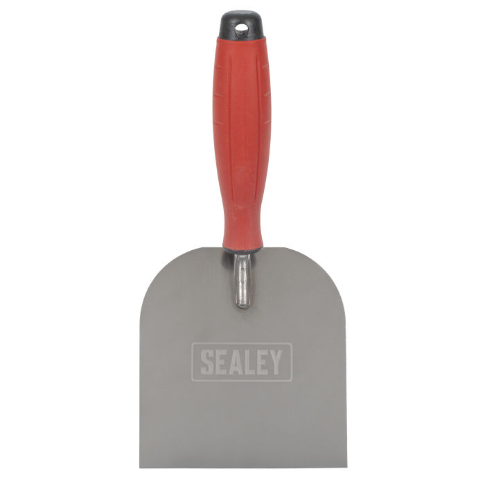 Stainless Steel Margin Trowel with Rubber Handle 120mm | T1706