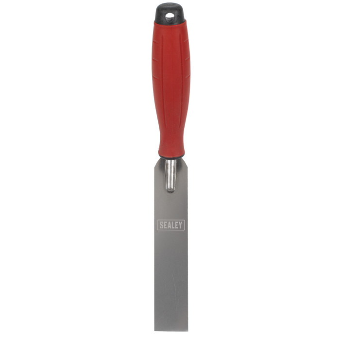 Stainless Steel Finishing Trowel with Rubber Handle 30 x 160mm | T1740