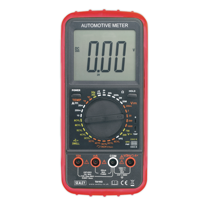 11-Function Digital Automotive Multimeter | TA102