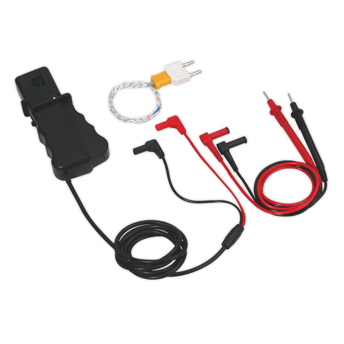 14-Function Digital Automotive Multimeter with Inductive Coupler | TA202