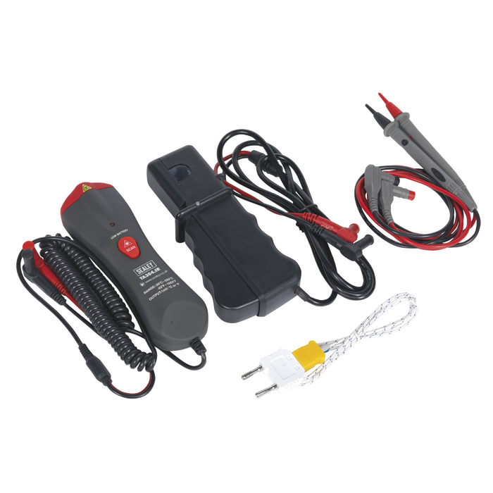 15-Function Digital Automotive Multimeter with Inductive Coupler/Infrared Temperature Probe | TA304
