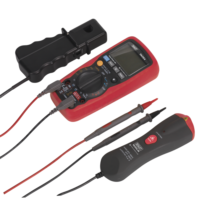 15-Function Digital Automotive Multimeter with Inductive Coupler/Infrared Temperature Probe | TA304