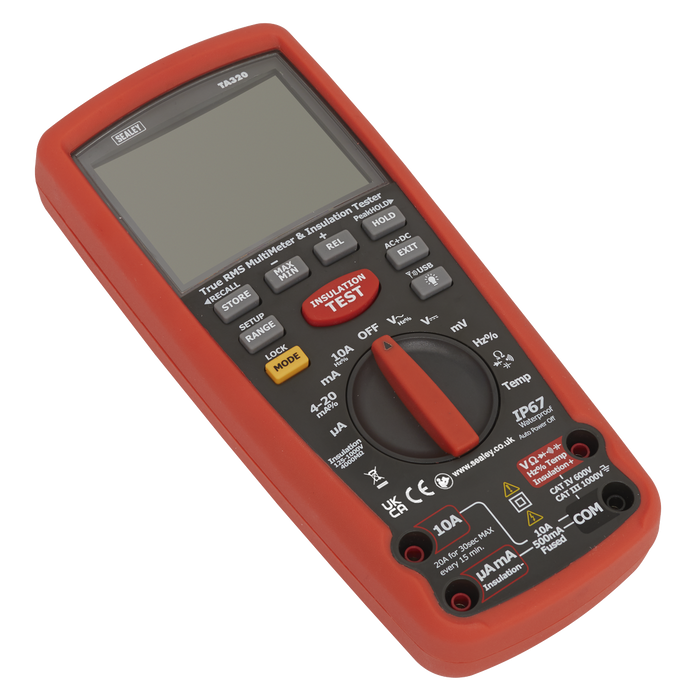 Digital Automotive Multimeter/Insulation Tester for Hybrid/Electric Vehicles | TA320