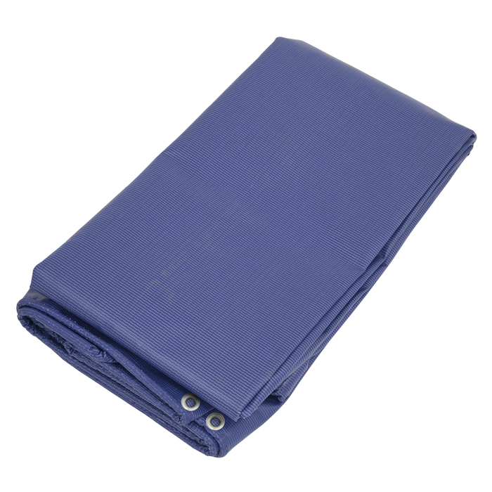 Heavy-Duty PVC Tarpaulin 4.88 x 6.10m - Blue | TARP4060