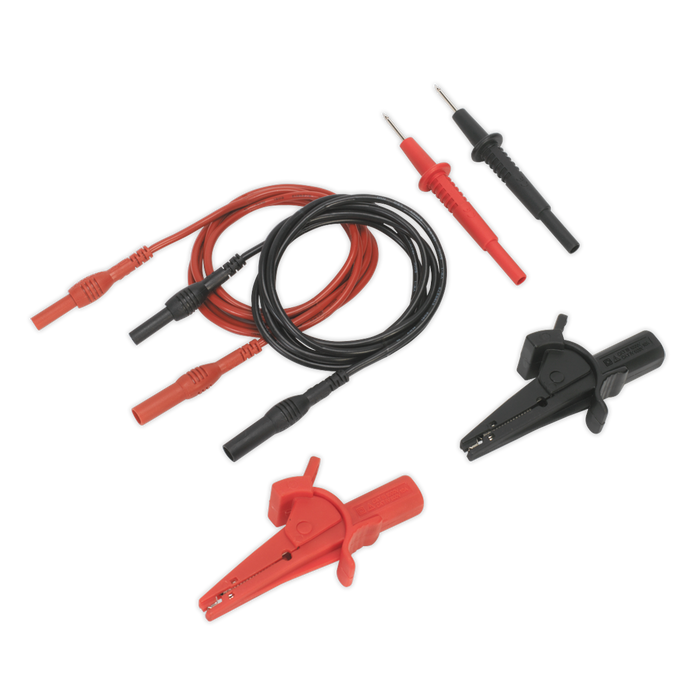 Automotive Test Lead & Crocodile Clip Set 6pc | TATL