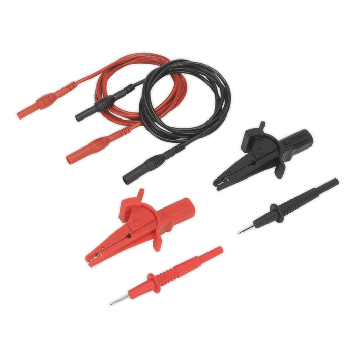 Automotive Test Lead & Crocodile Clip Set 6pc | TATL