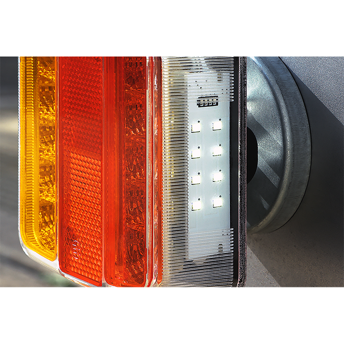 13-Pin Wireless SMD LED Trailer Light Set 2pc | TB183LEDW