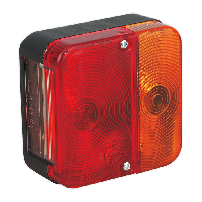 Rear Square Lamp Cluster with Bulbs 12V | TB18