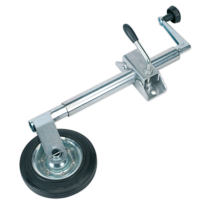 Jockey Wheel & Clamp 35mm - 150mm Solid Wheel | TB371