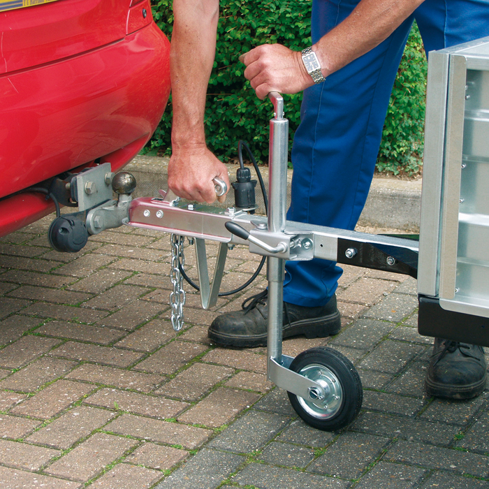 Jockey Wheel & Clamp 48mm - 260mm Pneumatic Wheel | TB372