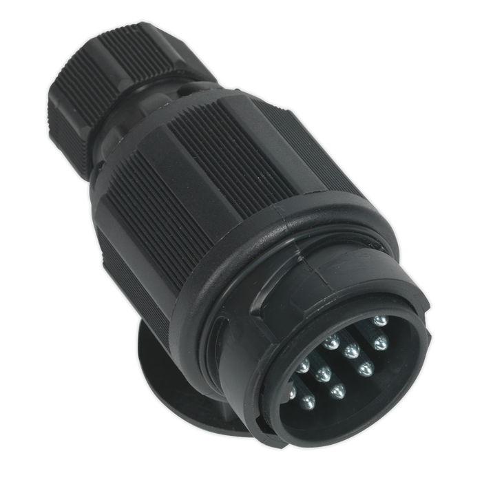 Towing Plug 13-Pin Euro Plastic 12V Twin Inlet | TB54