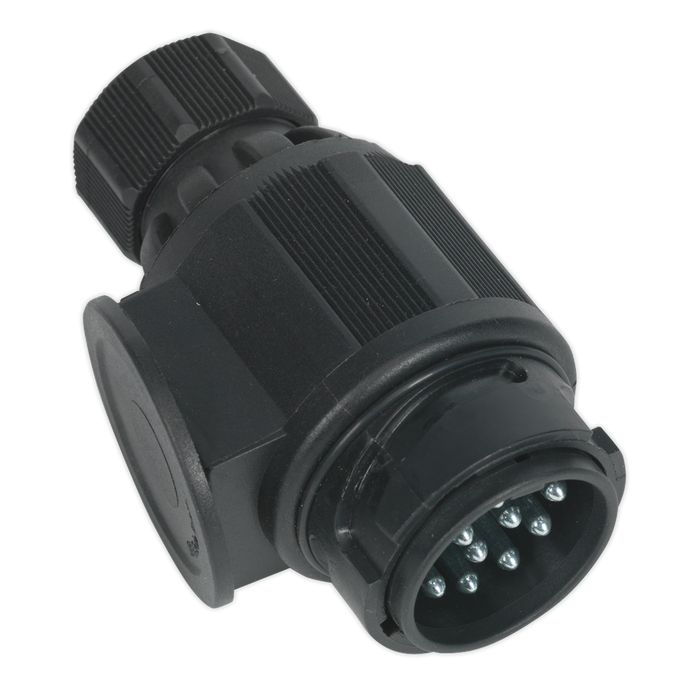 Towing Plug 13-Pin Euro Plastic 12V Twin Inlet | TB54