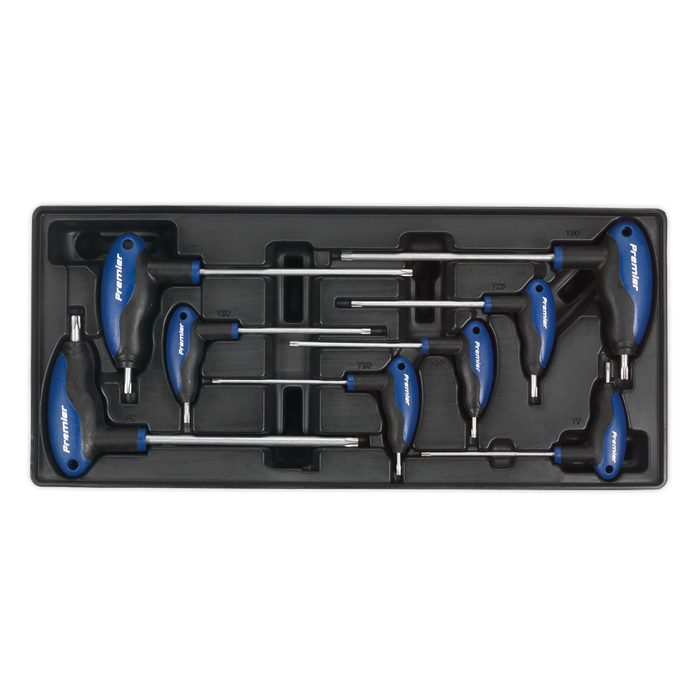 Premier T-Handle TRX-Star* Key Set with Tool Tray 8pc | TBT05