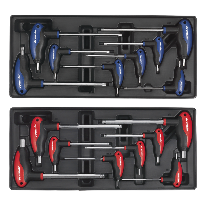 Superline PRO® Tool Chest Combination 14 Drawer with 1179pc Tool Kit - Blue | SPTCCOMBO1