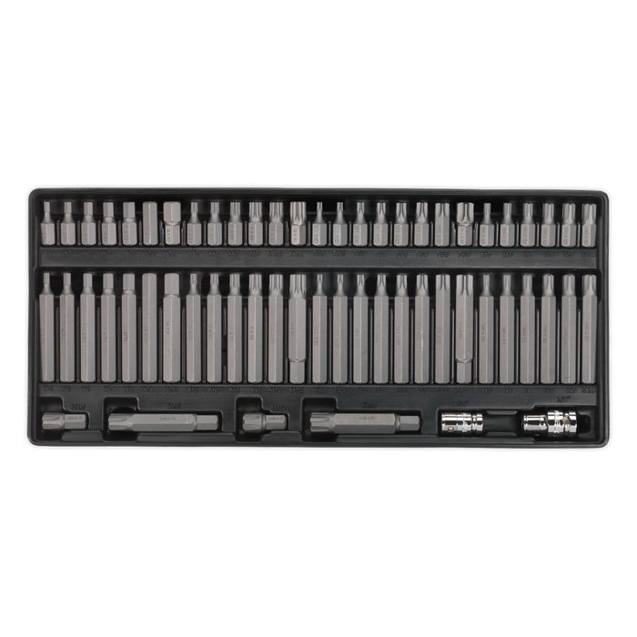 Premier Security TRX-Star*/Hex/Ribe/Spline Bit Set with Tool Tray 60pc | TBT11