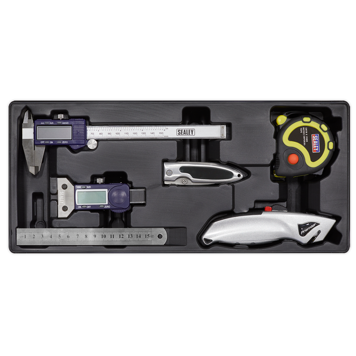 Premier Measuring & Cutting Set with Tool Tray 6pc | TBT12