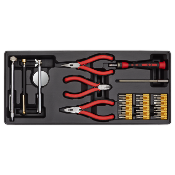 Premier Precision & Pick-Up Tool Set with Tool Tray 38pc | TBT17