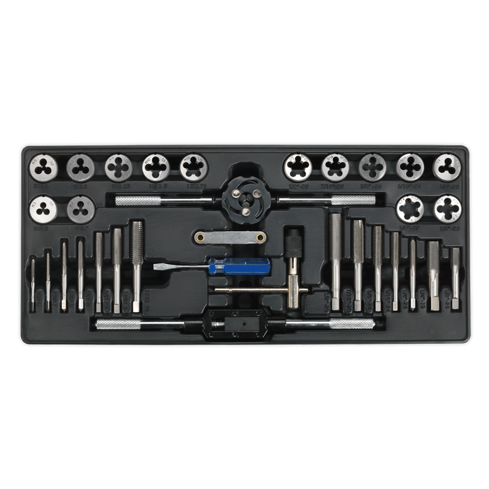 Premier Tap & Die Set with Tool Tray 33pc | TBT26