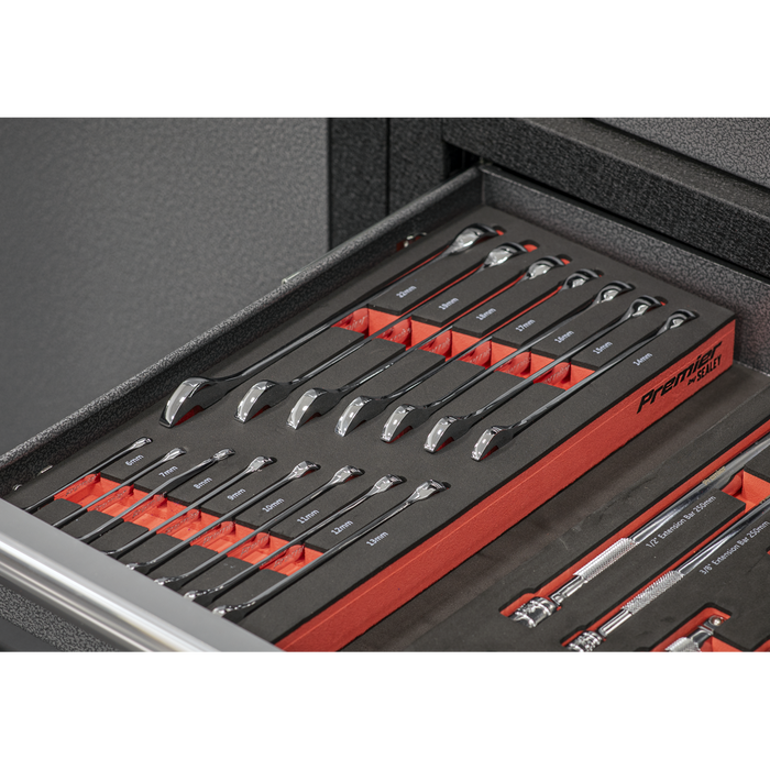 Premier Combination Spanner Set with Tool Tray 15pc | TBT48
