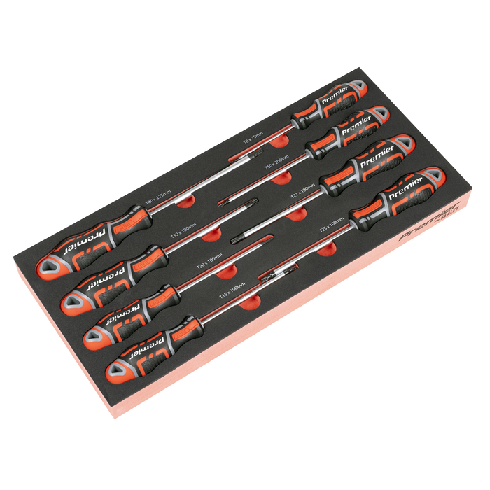 Premier TRX-Star* Screwdriver Set with Tool Tray 8pc | TBT55