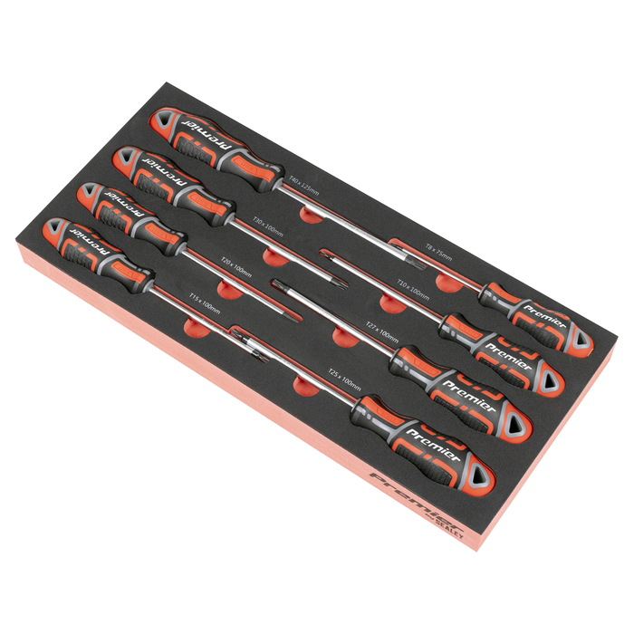 Premier TRX-Star* Screwdriver Set with Tool Tray 8pc | TBT55