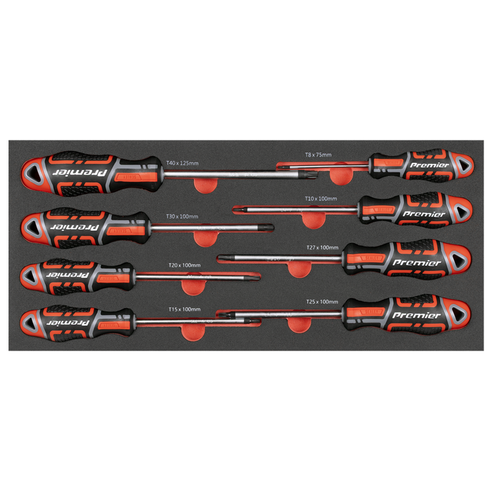 Premier TRX-Star* Screwdriver Set with Tool Tray 8pc | TBT55