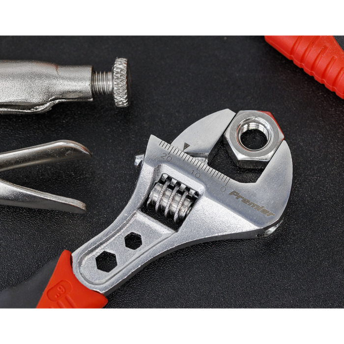 Premier Locking Pliers & Adjustable Wrench Set with Tool Tray 4pc | TBT59